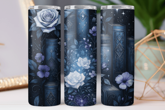 Book Lover Tumbler Wrap Photo Art 20oz Review