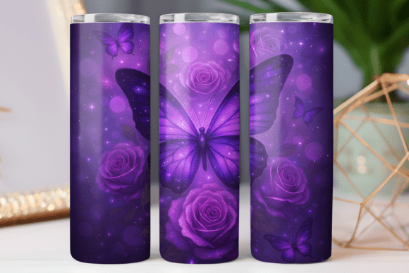Butterfly Tumbler Png Wrap 20oz Skinny Review