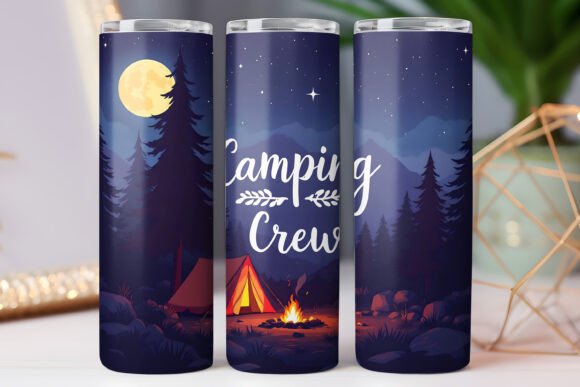 Camping Crew Tumbler Wrap Skinny 20oz Review