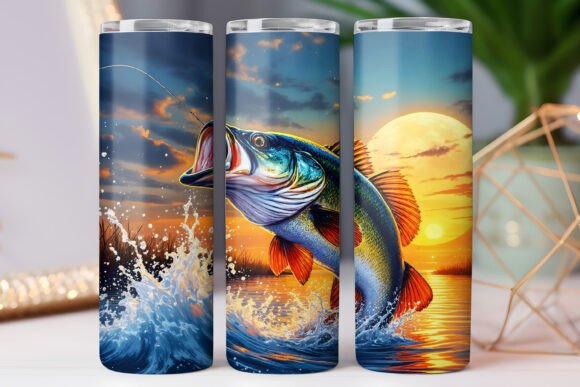 Fishing Tumbler Wrap Photo for 20oz Wrap Review