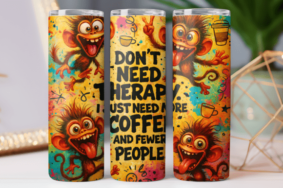 Funny Quote Tumbler Artwork Design 20oz Review