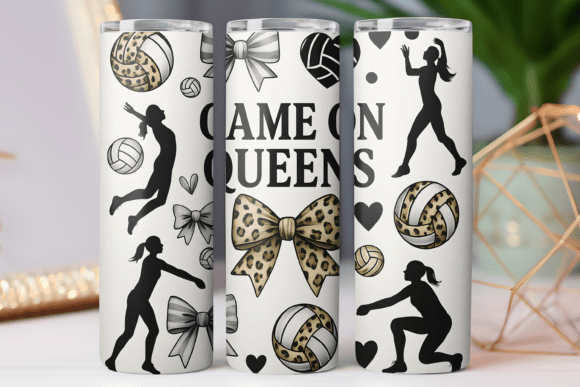 Game on Volleyball Tumbler Wrap 20oz PNG Review