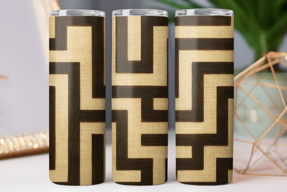 Geometric Shape Tumbler Wrap 20oz Skinny Review