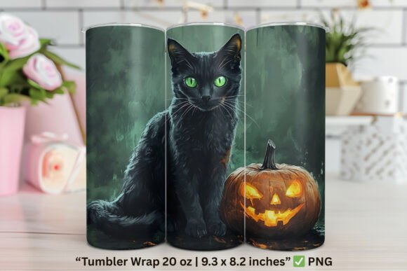 Halloween Black Cat and Jack O Lantern Embroidery Design Review