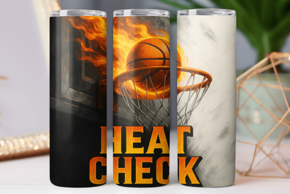 Heat Check Basketball Tumbler Wrap 20oz Review