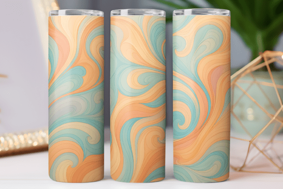 Oil Abstract Pattern Tumbler Wrap 20oz Review