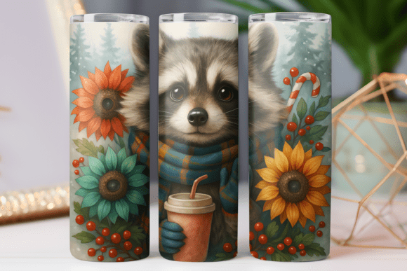 Raccoon Tumbler Wrap 20oz Design Review