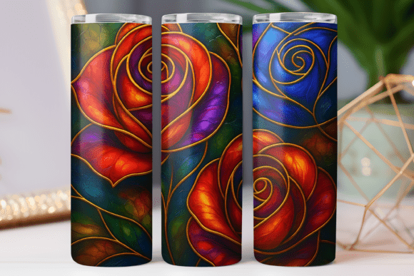 Stained Glass Art Tumbler Wrap Review