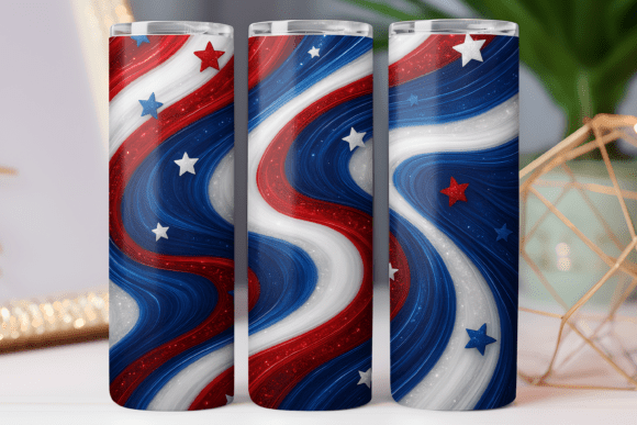 Star Patriotic Tumbler Wrap Art 20oz Review