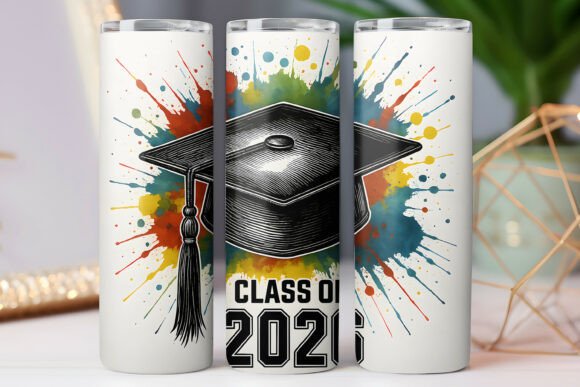 Student Class of 2026 Tumbler Wrap PNG Review