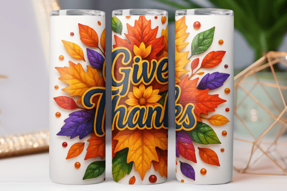 Thanks Thanksgiving Day Tumbler Wrap Png Review