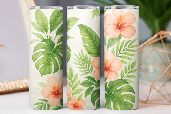 Tropical Pattern Tumbler Png Art Wrap Review