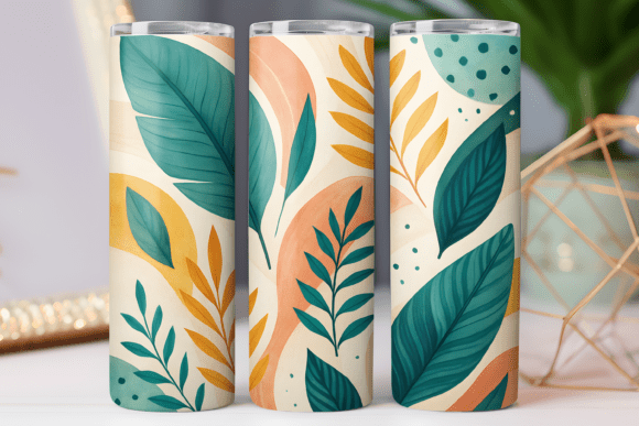 Tropical Pattern Tumbler Wrap Art Skinny Review