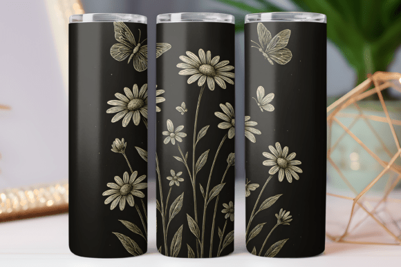 Vintage Wildflower Tumbler Wrap 20oz Design Review