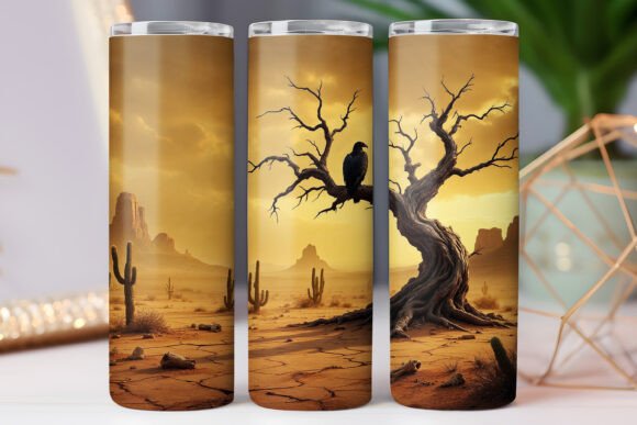 Western Cowboy Desert Tumbler Design Review