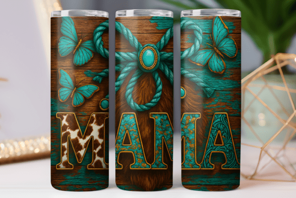 Western Mom Tumbler Wrap 20oz Design Review