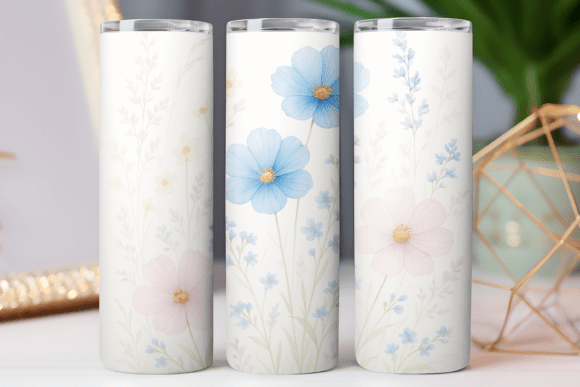 Wildflower Pattern 20oz Tumbler Wrap Jpg Review